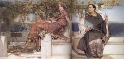 Alma-Tadema, Sir Lawrence The Conversion of Paula by Saint Jerome (mk23)